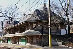 Woodland, Newton Highlands, and Newton Centre Railroad Stations, and Baggage and Express Building