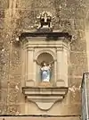 Niche of the Madonna of Mount Carmel