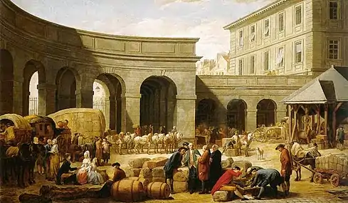 L'Intérieur d'une douane (1775), Madrid, Thyssen-Bornemisza Museum.