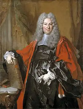 Portrait of Barthélemy-Jean-Claude Pupil by Nicolas de Largillière, 1729