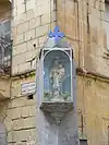 Niche of the Madonna of Mount Carmel