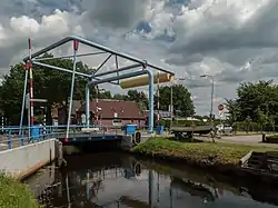 Drawing bridge: de Ommelanderklap