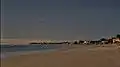 Black Point beach at dusk