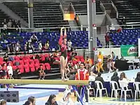 Rhythmic and artistic gymnastics at Rizal Memorial Coliseum