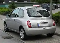 2002–2006 Nissan Micra 3-door (Europe)