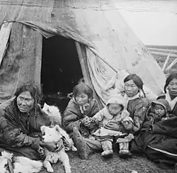 Nenets group, 1913