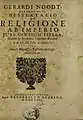 De religione ab imperio jure gentium libera, 1708