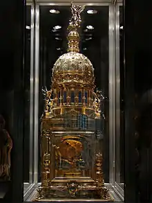 Saint-Gervais Basilica,Skull of Saint Aubert