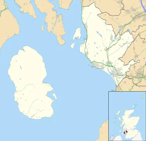 Nether Mill is located in North Ayrshire