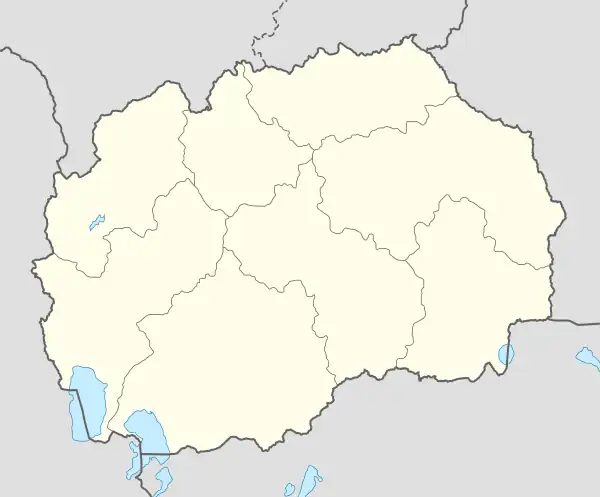 Podareš is located in North Macedonia