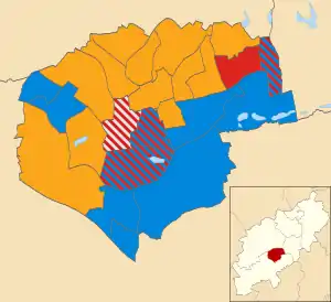 2007 results map