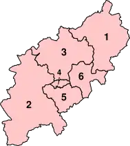 Parliamentary constituencies in Northamptonshire