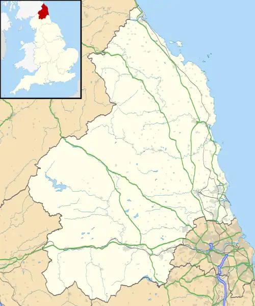 Hindley is located in Northumberland