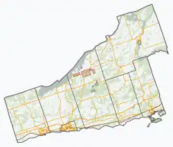 Alnwick/Haldimand is located in Northumberland County