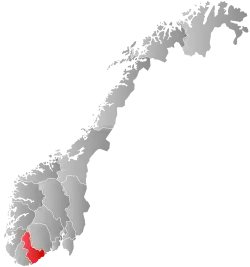 Location in Norway