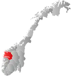 Sogn og Fjordane within Norway