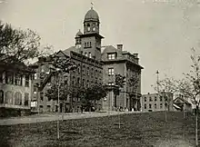 R. C. Church and School of Our Lady of Perpetual Help, Holyoke, Massachusetts, 1891.