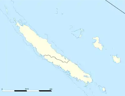 Tenane is located in New Caledonia