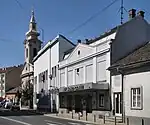 Novi Sad Theater in August 2011, prior to 2013 renovations