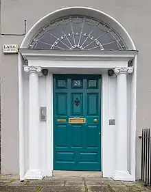 door of house