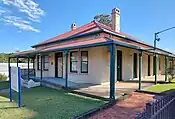 The original 1893 manse (rectory) for the Methodist Church in Zadoc Street, currently (2023) the Lismore office for the NSW Trustee & Guardian