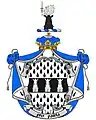 Arms of the O'Higgins of Ballynary (by Ulster King of Arms, 1788; Cronista Rey de Armas, 1795; Cronista de Armas de Castilla y León, 2011)