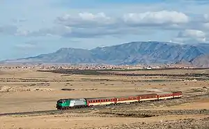 DF 115 (former SNCF 72000) near Taourirt