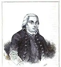 A gravure depicting Barbosa