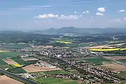 Panorama view of Beluša