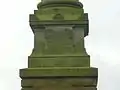 Inscription on obelisk (see text)