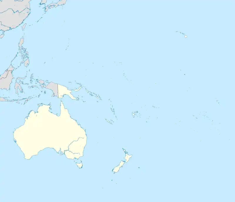 MEL is located in Oceania