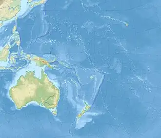 1999 Ambrym earthquake is located in Oceania