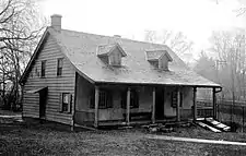 Odell's Tavern, the oldest house in Irvington