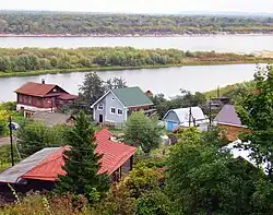 The Oka River in Gorbatov