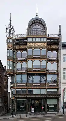 Former Old England department store by Paul Saintenoy (1899)