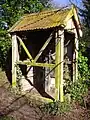 Water pump on the station platform