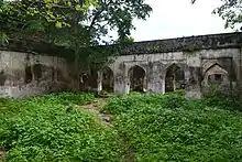 Broken rooms at Fort