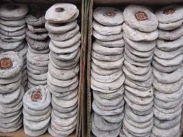 Different varieties of dried persimmon in China