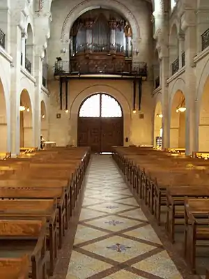 The main organ by the celebrated Cavaillé-Coll.