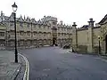 Looking towards Oriel College in Oriel Square, from King Edward Street.