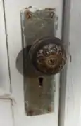 Original Doorknob - Church Entrance