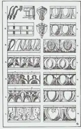 Egg-and-dart motifs (on right) from Meyer's Ornament