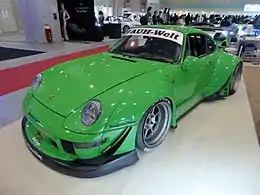 Porsche 993 911 with a RAUH-Welt BEGRIFF widebody kit