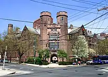 Osborn Memorial Lab from Sachem Street and Prospect Street (south)