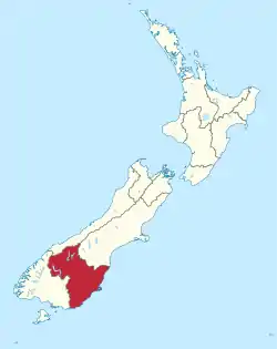 Otago Region in New Zealand