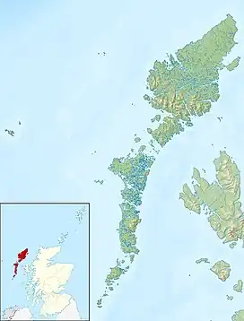 Eilean Chearstaidh is located in Outer Hebrides