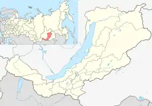 Ust-Egita is located in Republic of Buryatia