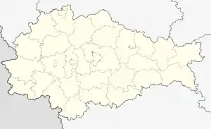 Dukhovets is located in Kursk Oblast