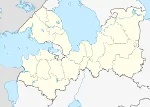 Novozhilovo is located in Leningrad Oblast