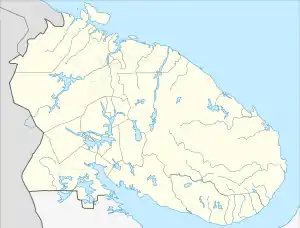 Belokamenka is located in Murmansk Oblast